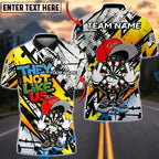 BlueJose Darts Dartboard Urban Graffiti Character They Not Like Us Multicolor Options Personalized Name Shirt (6 Colors)