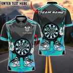 BlueJose Darts Street Sneaker Attitude Character Multicolor Options Personalized Name Shirt (4 Colors)