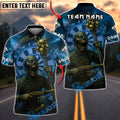 BlueJose Darts Grim Mummy Customized Name, Team Name 3D Shirt (4 Colors)