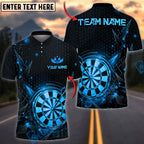 BlueJose Darts Golden Champion Prestige Personalized Name, Team Name Unisex Shirt (6 Colors)