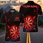 BlueJose Darts Golden Champion Prestige Personalized Name, Team Name Unisex Shirt (6 Colors)