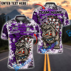 BlueJose Darts Bulldog Barricade Personalized Name, Team Name Shirt (4 Colors)