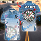 BlueJose Darts Classic Personalized Name, Team Name Shirt (4 Colors)