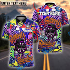 BlueJose Darts Graffiti Funny Gutterly Ridiculous Personalized Name, Team Name Shirt (4 Colors)