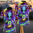 BlueJose Darts Alien Alliance of Perfect Aim Multicolor Options Personalized Name Shirt (4 Colors)