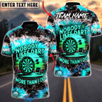 BlueJose Darts Nobody Likes Dart More Than I Do Multicolor Options Personalized Name Shirt (6 Colors)