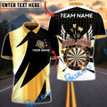 BlueJose Darts Bullseye Glory Champion Multicolor Options Personalized Name Shirt (4 Colors)