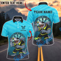 BlueJose Darts Cool Shark Personalized Name Shirt