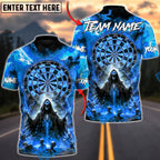 BlueJose Darts Hellbound Apocalypse Multicolor Options Personalized Name Shirt (4 Colors)