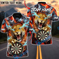 BlueJose Darts Thunder Leopard Fury Personalized Name Shirt