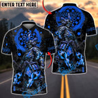 BlueJose Darts Samurai Warrior Target Pattern Multicolor Options Personalized Name Shirt (4 Colors)